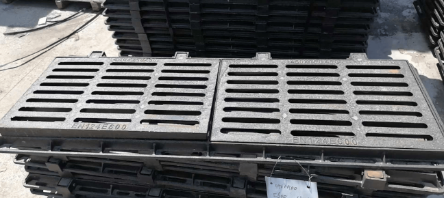 尚义球墨铸铁连体双篦展示